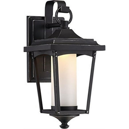 Nuvo 62-821 - Essex 6.5  Wall Lantern; Sterling Black Finish