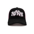 thumbnail image 2 of Knite Gorra Mujer Rude Awakenings Black Rose Negra Rosa Streetwear Urbana, 2 of 5