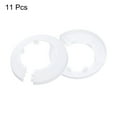 thumbnail image 3 of 11PCS Pipe Cover Decor 1.6in/40mm Flange Pipe Cover Decor PP Plastic, White, 3 of 6