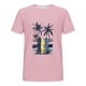 thumbnail image 4 of Camisas de Manga Larga para Hombres Imprimir Casual Cuello Redondo Blusa de Manga Corta, Camisas de Lino para Hombres, 4 of 8