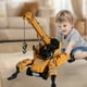 thumbnail image 4 of Camión excavadora elevable de acero deformable, vehículo de ingeniería, camión superlargo, modelo de camión, coche de juguete para niños., 4 of 5