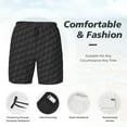 thumbnail image 3 of Bingfone Balles de golf pour Hommes Maillot de Bain Double Couche avec Doublure, Style à Cordon avec Poches Shorts de Plage Maillot de Bain pour Hommes-Petit, 3 of 6