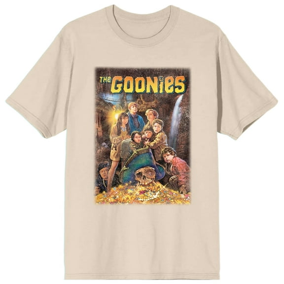 The Goonies Movie Poster Art Women's Tofu Graphic Tee-Medium