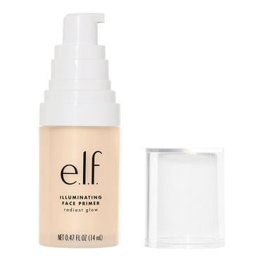 E.L.F. Cosmetics Illuminating Face Primer, Use As A Base For Your Makeup, Leaves Skin Glowing, 0.47 Fl. Oz.