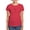 Red, variant on CafePress - Delta Chi Vertical Red Logo T Shirt - Women's Traditional Fit Dark T-Shirt