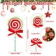 thumbnail image 3 of Llavero de piruleta | Llavero de caramelo con carita sonriente | Peluche de tela de terciopelo | Llavero suave de 12,7 cm para niños, niñas y adolescentes, 3 of 8