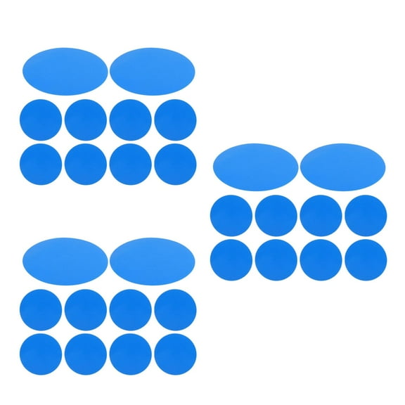 Raindrops 30 PCS Waterproof Repair Patch Self-Adhesive Repairing Patches for Air Beds and Inflatable Toys Repair Kit Air Mattress Patch