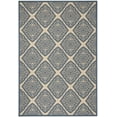 thumbnail image 2 of SAFAVIEH Beach House Frazier Geometric Indoor/Outdoor Area Rug, Cream/Blue, 5'3" x 7'6", 2 of 7