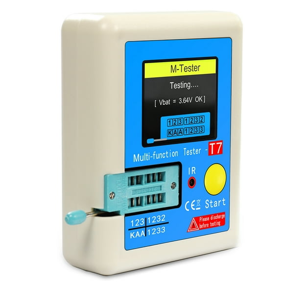 Transistor Tester,Diode Resistor Lcr Meter Diode Resistor Lcr-t7 Resistance Tester Resistor Lcr Npn Display Meter Diode Meter Lcr-t7 Resistance Tester Color Display Resistance Tester Color Havou