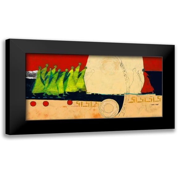 van Ginkel, Marjolijn 14x9 Black Modern Framed Museum Art Print Titled - Sea view