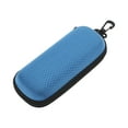 thumbnail image 2 of Estuche para gafas estilo cuadrícula de Unique Bargains, almacenamiento ligero para gafas 6.29"x2.76"x1.77" azul, 2 of 5
