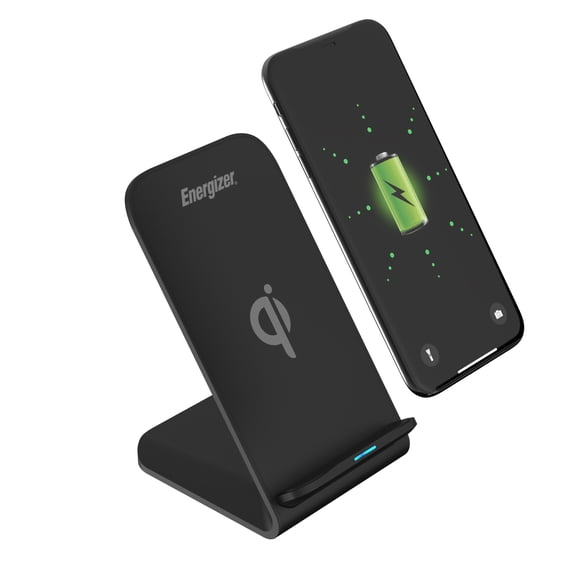 Energizer 10W Qi Wireless Charging Stand Fast Wireless Charger for iPhone & Android Smartphones
