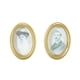 thumbnail image 1 of 2 unids/set casa de muñecas miniatura marco ovalado foto casa de muñecas accesorios DIY, 1 of 8