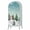 Teal, variant on 4FT Arch Backdrop Covers, Blue Snowman Christmas Wedding Arch Cover Stretchy, Xmas Tree Green Snowflake Chiara Arches Backdrop Stand Covers for Birthday Baby Shower Party Banquet Decor