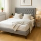 thumbnail image 4 of Cama Easy Living Linen King Size Gris Oxford, 4 of 5