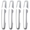 thumbnail image 2 of Cubierta de manija de puerta Exterior brillante para coche, 8 Uds., compatible con Land Rover Jaguar, 2 of 8