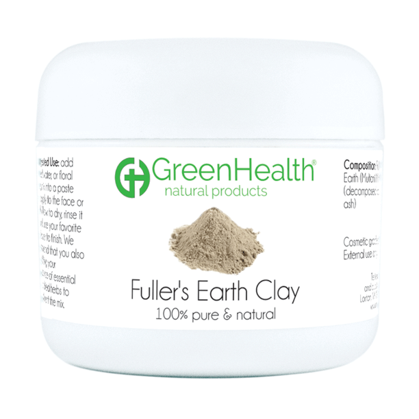 Fuller's Earth Clay 1.5 oz Plastic Jar