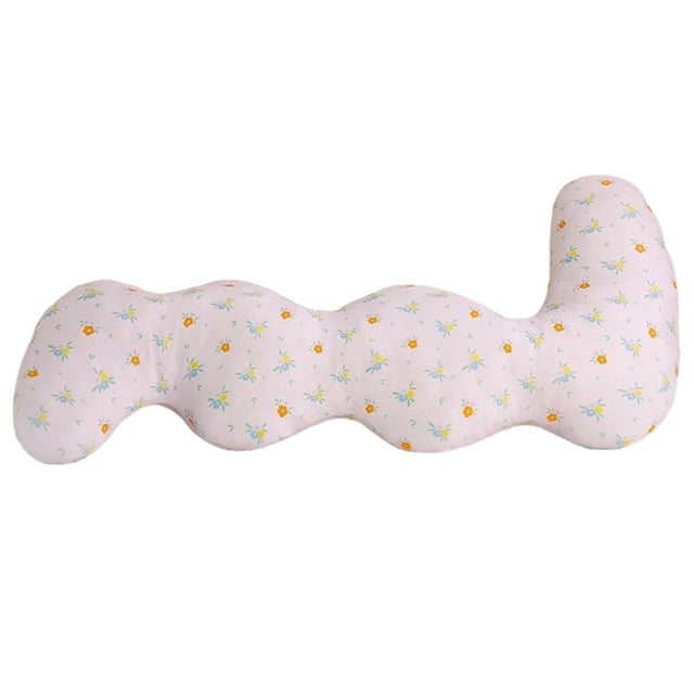 zhangmingg Long Rectangular Summer Pillow for Side Sleepers and Leg Support with Washable Silk Like Cover