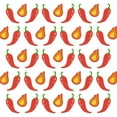 thumbnail image 2 of Prime, Marcus 12x12 White Modern Wood Framed Museum Art Print Titled - Fire Peppers, 2 of 4
