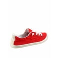 thumbnail image 2 of Comfort-1 Women's All Day Comfort Slip On Round Toe Flat Sneaker Shoes ( Red, 6.5 ), 2 of 2