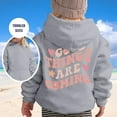thumbnail image 2 of Boys Sweatshirts,Hoodie Long Sleeve Soft Graphic Cute Pullover Trendy Hoodie for Everyday,Kids Sweatshirts,Grey,2-3 Years, 2 of 5