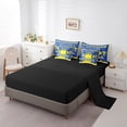 thumbnail image 3 of Erosebridal American Football Bedding Sets King Size,Sport Theme Bed in a Bag King size,Ball Game Decor(Los Angeles),Reversible,Ultra Soft,7-Piece, 3 of 5