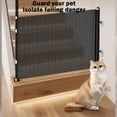 thumbnail image 2 of Billuyoard Puerta ajustable y retráctil para niños, puerta de escalera plegable, antiseguridad, sin taladrar, adecuada para cocina y Suministros para perros, 2 of 6