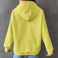 thumbnail image 7 of Clothing! Yajing Pullover Hoodies Hoodies for Women Hoodies for Women Fall Fashion 2025 Trendy Knit Drawstring Pullover Sweatshirts Casual Loose Fit Cute Clothes Xxl Yellow, 7 of 7