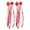 D, variant on NovaStitch Cowboy Boot Fringe Charm Star Spangled Ribbon Bow Western Shoe Decoration Accessory for Independence Day Party Boot Jewelry Gift