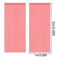 thumbnail image 2 of CCOCC 3.3 ft x 6.6 ft Metallic Red Tinsel Foil Fringe Curtains Party Photo Back Drop Party Streamers for Birthday,Graduation,New Year Eve Decorations Wedding Decor 2 Pack, 2 of 7