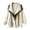 Beige, variant on Ailaofu Womens Cropped Jacket Contrast Collar Utility Coat Cargo Jacket Barn Jacket Outwear