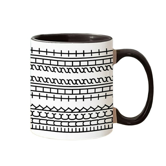 Glass&Bottle Mug Hidden Message Cup for Work | Ceramic Coffee Lover | Funny Novelty Cup for & Coworkers