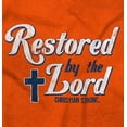 thumbnail image 2 of Christian Loved by The Lord Plus Size Crewneck Graphic Tee Shirt Brisco Brands 2X, 2 of 5