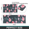 thumbnail image 7 of Pioneer Flower Floral Print Pattern Kitchen Rugs Sets Of 2,Anti Fatigue Kitchen Mat Rugs Non Slip Washable,Decorative Kitchen Floor Mats for Kitchen,Sink,Laundry,17"x30"+17"x47", 7 of 7