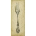 thumbnail image 2 of Harper, Ethan 10x18 White Modern Wood Framed Museum Art Print Titled - Antique Fork, 2 of 4