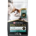 thumbnail image 1 of Purina Pro Plan LiveClear Kitten Chicken & Rice Formula Dry Cat Food, 1.45-kg bag, 1 of 5