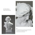 thumbnail image 3 of Greek Goddess Sculpture, Stable Base Innovative Greek Goddess Statue Resin Vintage  for Living Room, 3 of 7