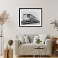 thumbnail image 4 of Historic Framed Print, [American Car & Foundry Co. - Talgo railroad train; 3 lounge cars with empty track in foregrd.], 17-7/8" x 21-7/8", 4 of 9