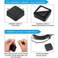 thumbnail image 3 of shiyou-Retractable Cable Lock with Customizable Cable Tether Stop Lost of Conference All Kinds Adapters and Safety Lock for All Kinds of Exhibits Such As Earphone,Glasses,Watches., 3 of 4