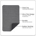 thumbnail image 2 of Bathroom Rug,Rubber Bath Mats for Bathroom,No Slip Bath Rugs,Machine Washable,Low Pile,Absorbent Dark Gray,20" x 32", 2 of 6