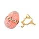 thumbnail image 2 of Jumpingount Caja de joyería con forma de huevo portátil Adorable reemplazo de diamantes de imitación brillante anillo decorativo pendiente caja contenedor Ropa, zapatos y accesorios Miscelánea Jumpingount AP015902-01, 2 of 6