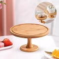 thumbnail image 3 of Tapa de para pasteles, soporte de Pedestal para postres, soporte para pasteles y magdalenas, plato de aperitivos de inauguración de la casa, 10 pulgadas Sunnimix Soporte de pedestal para pasteles, 3 of 7