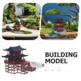 thumbnail image 3 of Greenadscape De Jardín Zen Con Pabellón Chino Iluminado Y Tecnología Impermeable USB, 3 of 6