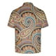 thumbnail image 3 of Camisetas de Manga Corta de los Hombres Casual Gradiente Solapa Botón Arriba Camiseta, Top Ligero para el Hogar, Uso Diario Y Cómodo, 3 of 5
