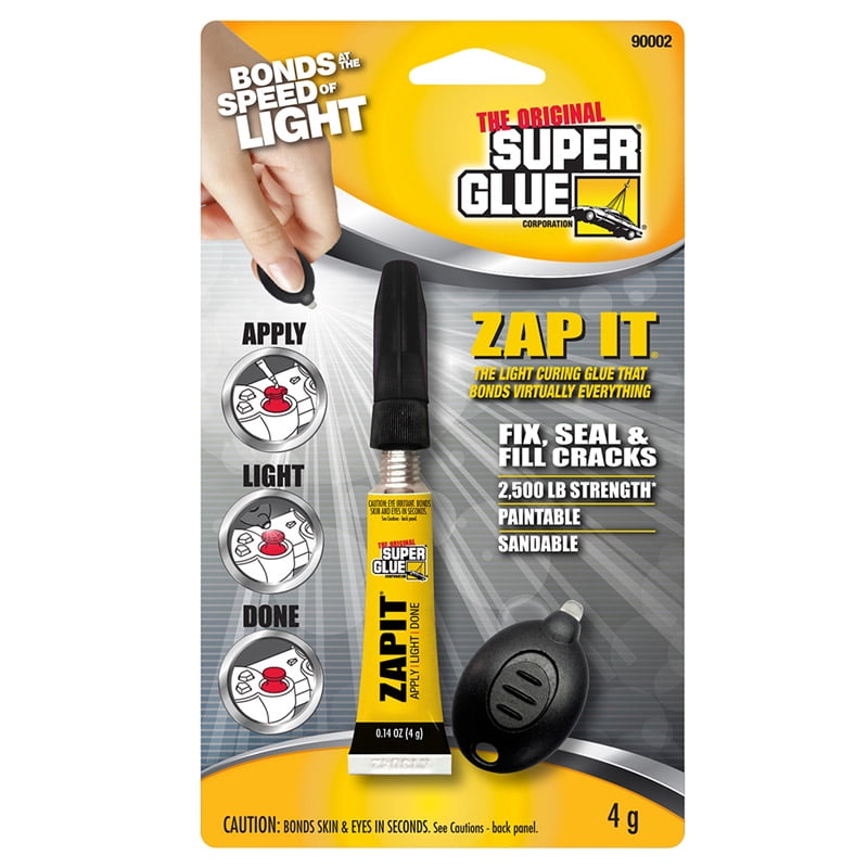 Super Glue 9000212 Light Curing Glue Zap, Clear Walmart Canada