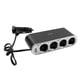 thumbnail image 5 of Distribuidor de energía 12V Coche 4 vías Enchufe para encendedor de cigarrillos Puerto USB Luz LED, 5 of 6