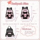 thumbnail image 2 of Mochila escolar VIDOSCLA Princess Bowknot para niñas de nylon, 2 of 7