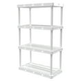 thumbnail image 1 of Gracious Living Unité de Rangement Knect-A-Shelf à 4 Tablettes, Blanc (Lot de 4), 1 of 8