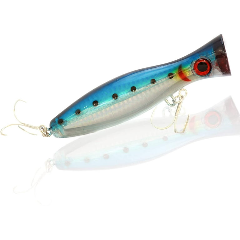 UFISH 5 Bass Large Popper Lure Pike Musky Fresh & Saltwater Top