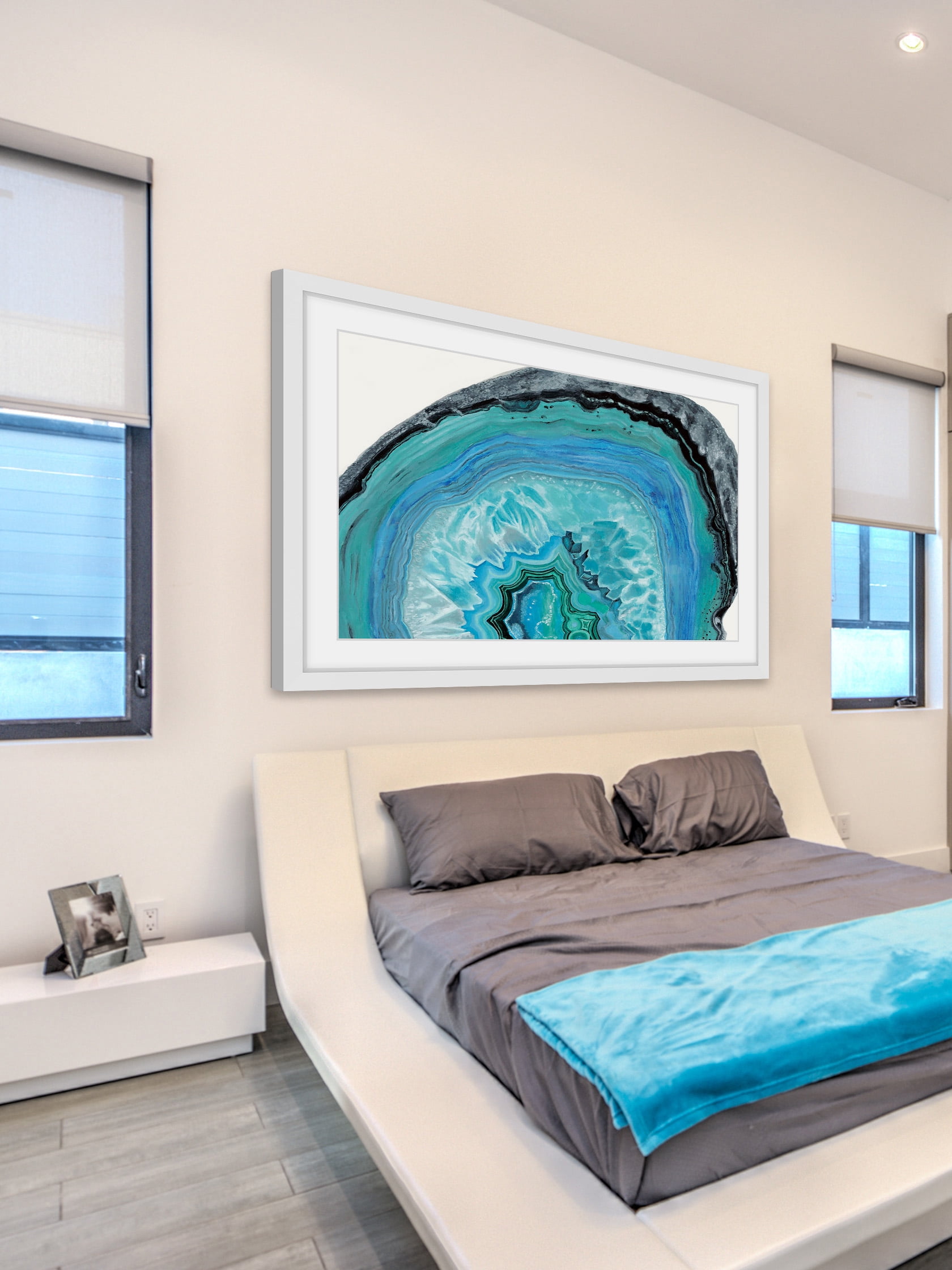 "Agate Studies II" Framed Painting Print